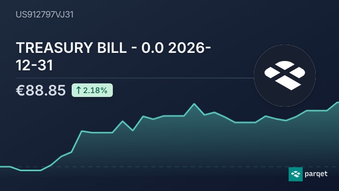 TREASURY BILL - 0.0 2026-12-31 security - Real-time prices & charts ...