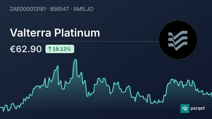 Valterra Platinum dividend 2026: Yield & history | Parqet